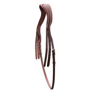 Schockemohle Sports Select Head Piece - Royal Oak/Cream/Silver