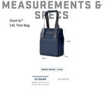 Yeti Daytrip 14L Tote dimen