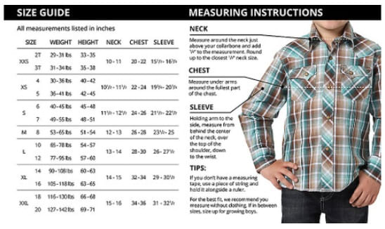 wrangler-boys-shirts-size-chart