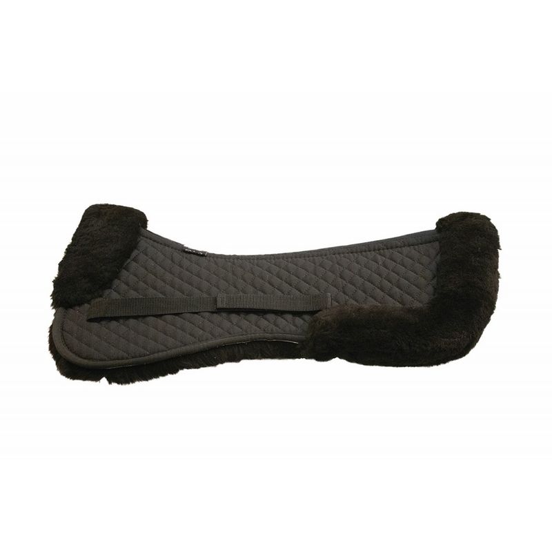 century-lambswool-contoured-half-pad-black
