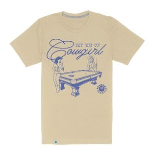 Sendero Men's Set 'Em Up T-Shirt - Cream