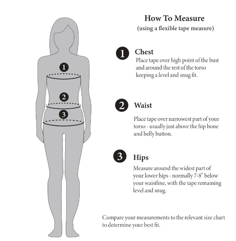 Shires Women's Top measurements