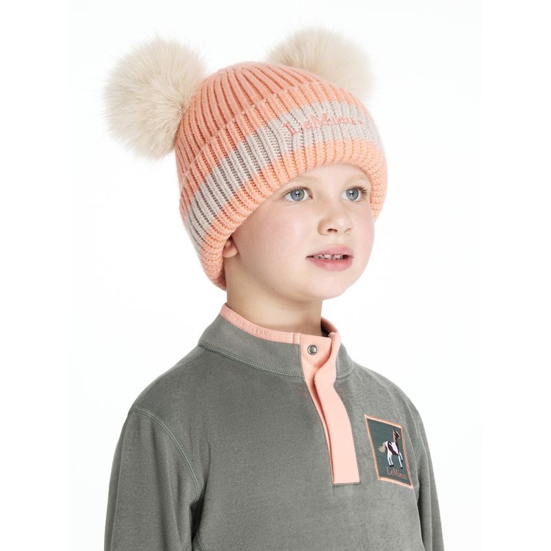 lemieux-mini-double-pompom-beanie-peach-3