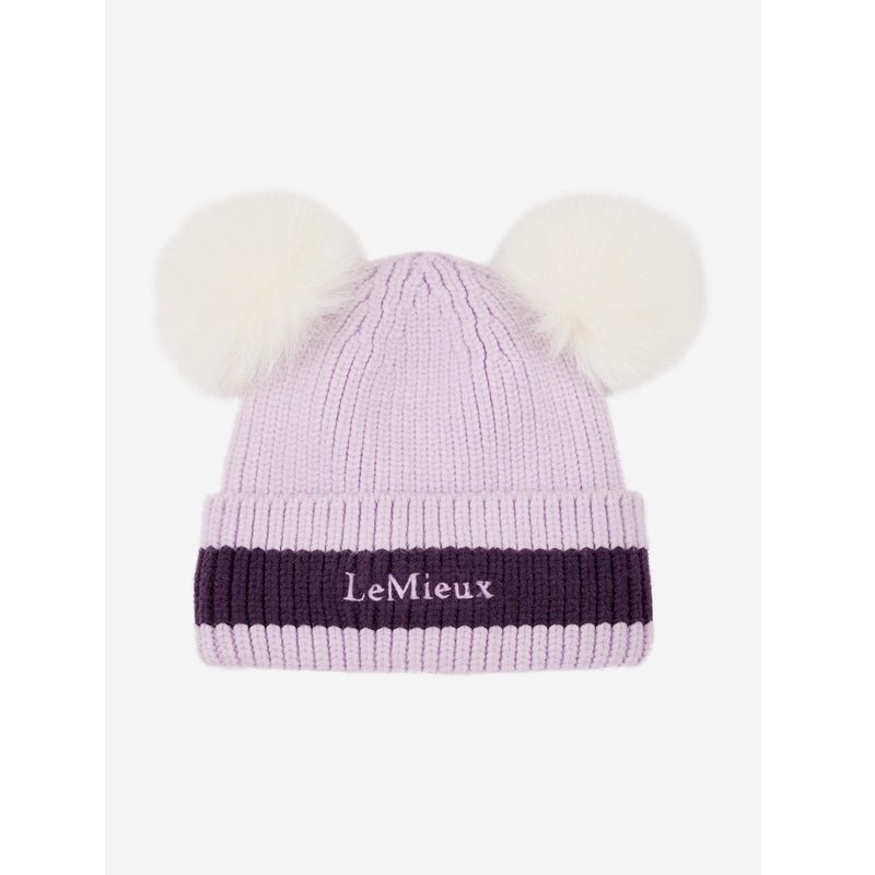 lemieux-mini-double-pompom-beanie-lilac
