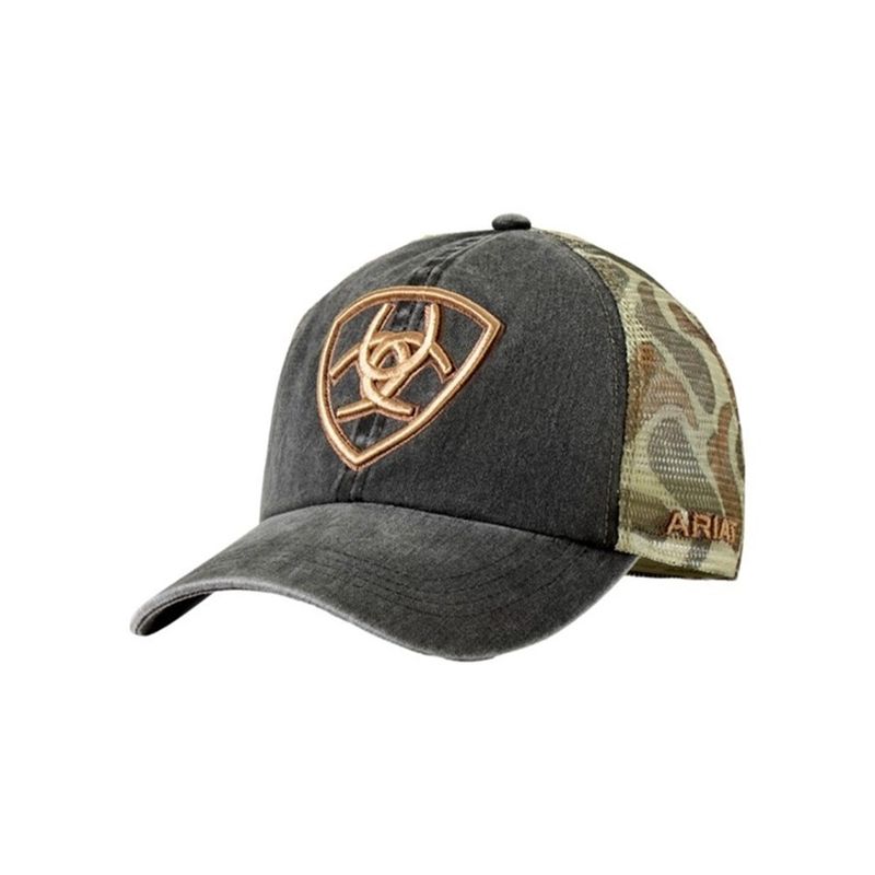ariat-ponyflo-cap-grey-camo