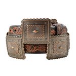 ariat-floral-embossed-belt-with-square-conchos