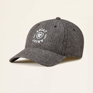 Ariat Country Twill Ball Cap - Charcoal