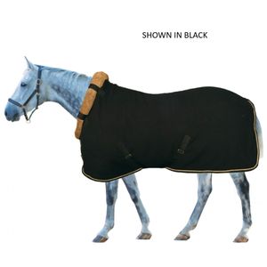 Century Super Lux Fleece Rug with Roll Down Neck - Navy